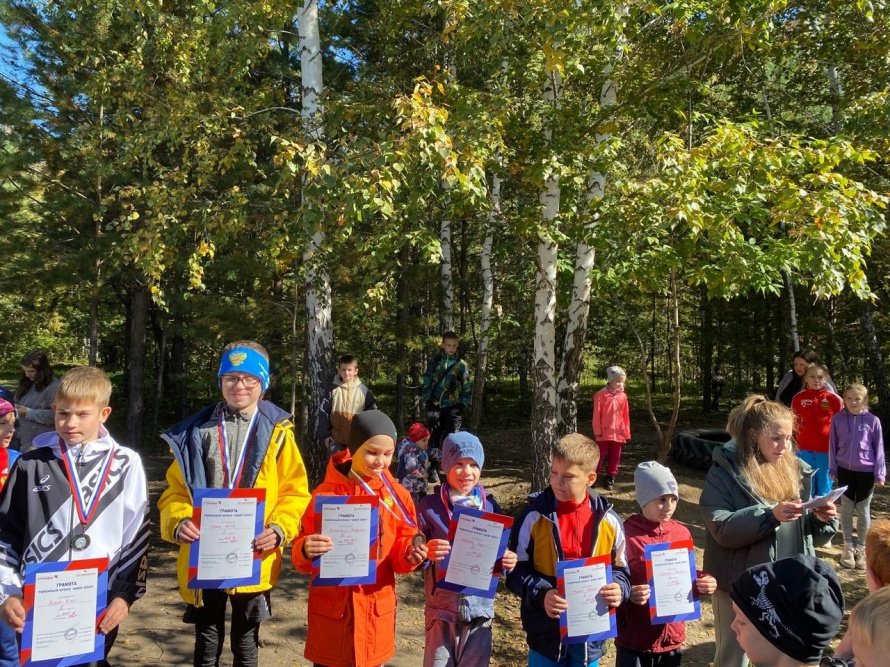 Легкоатлетический кросс в микрорайоне Стрижи